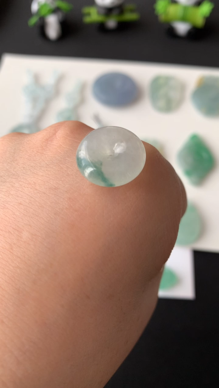 未镶嵌定制翡翠尺寸16.1*5.5