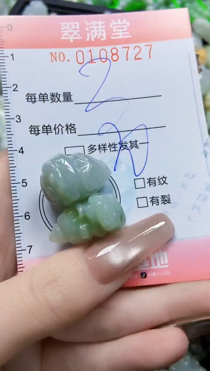 【闪购商品】翡翠颈饰未镶嵌闪购0108727