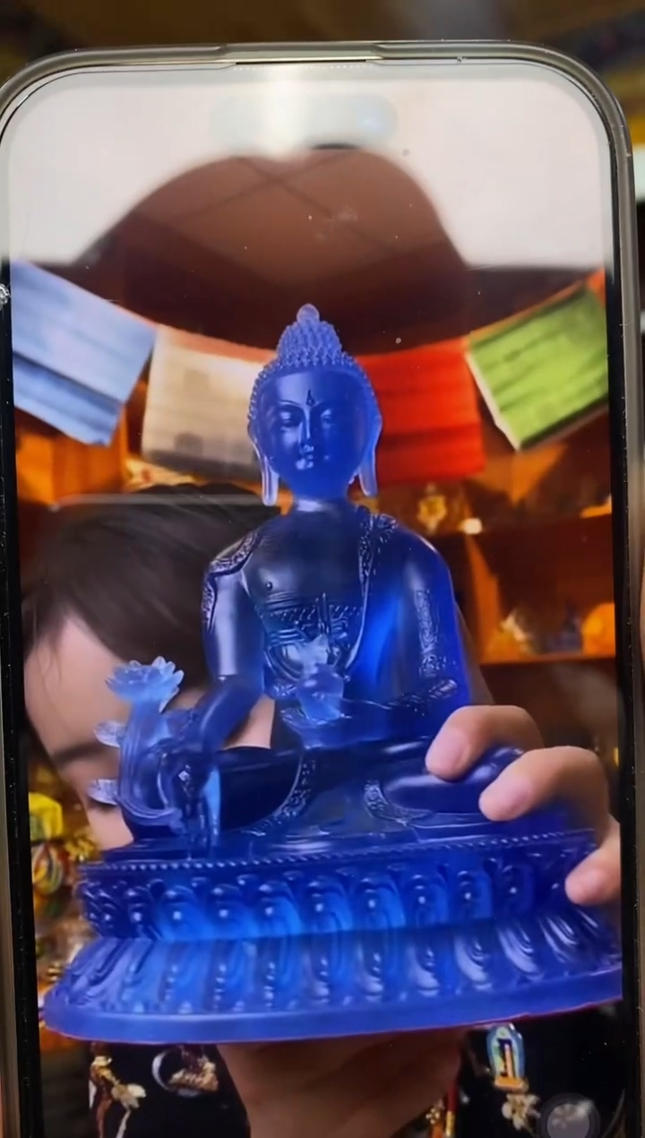 【闪购商品】泥塑药师-与实物略有差异介意者慎拍