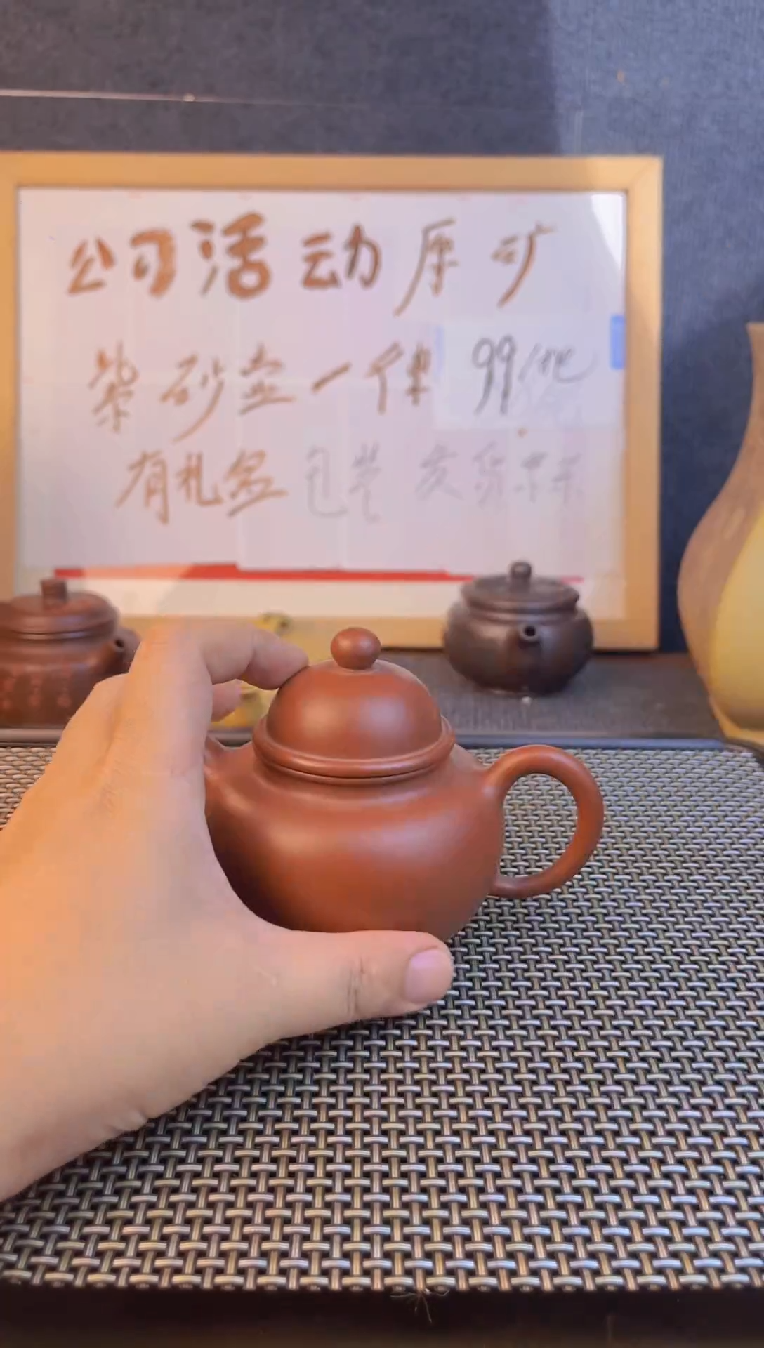 茶壶紫砂茶壶紫砂查壶闪购001