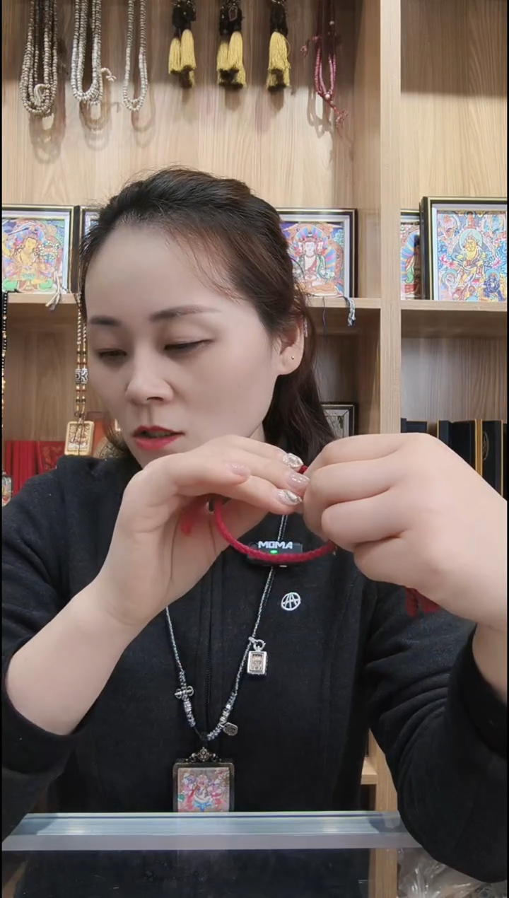 吊坠纯手工编织手绳（非质量问题 不退不换）