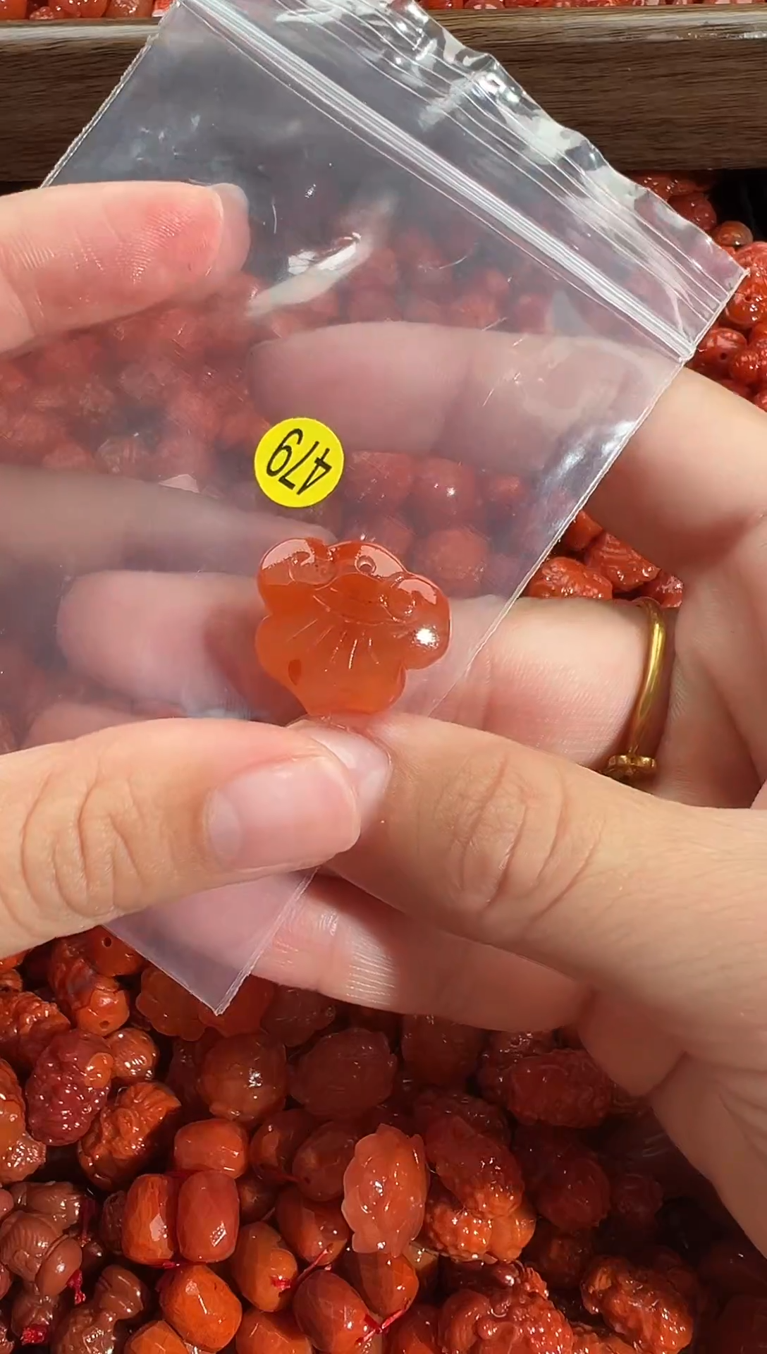 颈饰未镶嵌南红玛瑙1