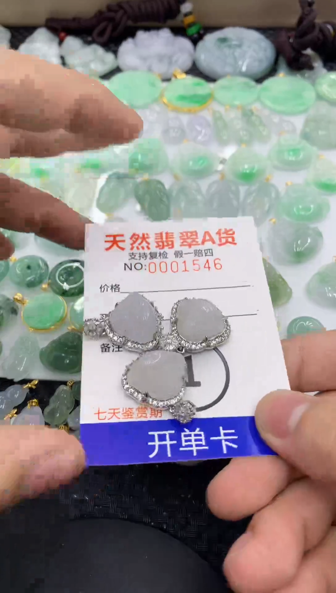 【闪购商品】翡翠颈饰未镶嵌多样性发其一