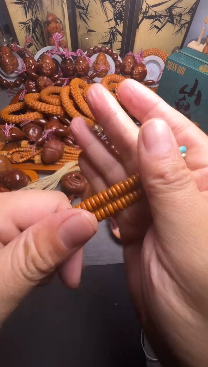 手串橄榄核药片手串