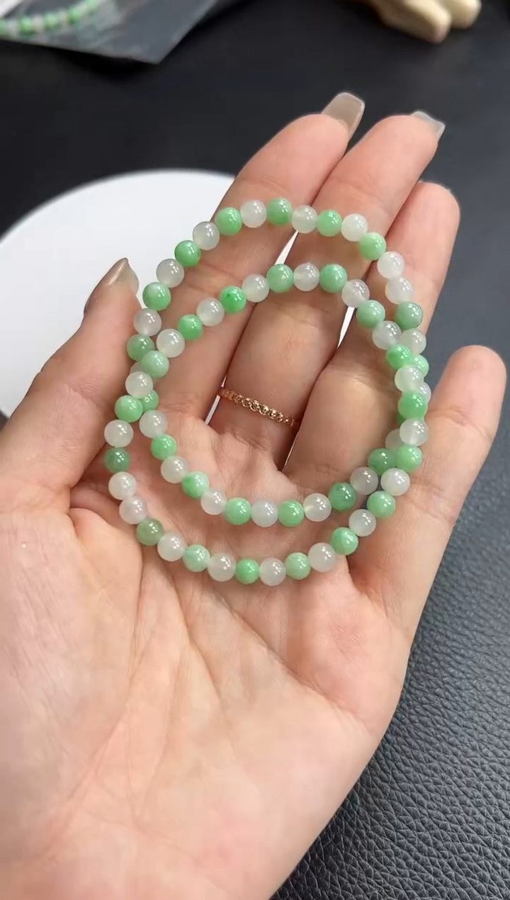 【闪购商品】翡翠手串未镶嵌手串多样性发一
