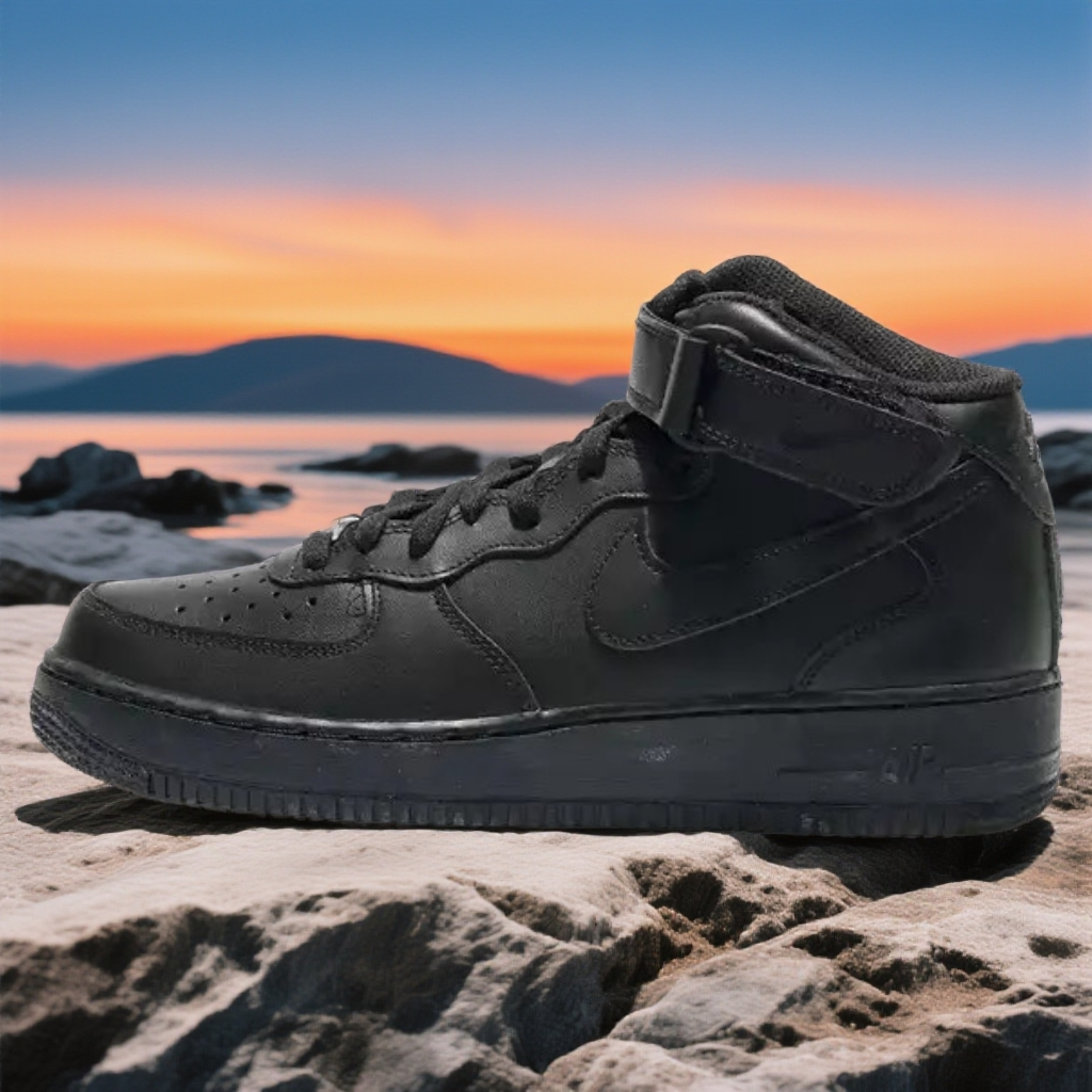 NIKE/耐克男士纯黑新款空军一号休闲时尚运动板鞋CW2289-001