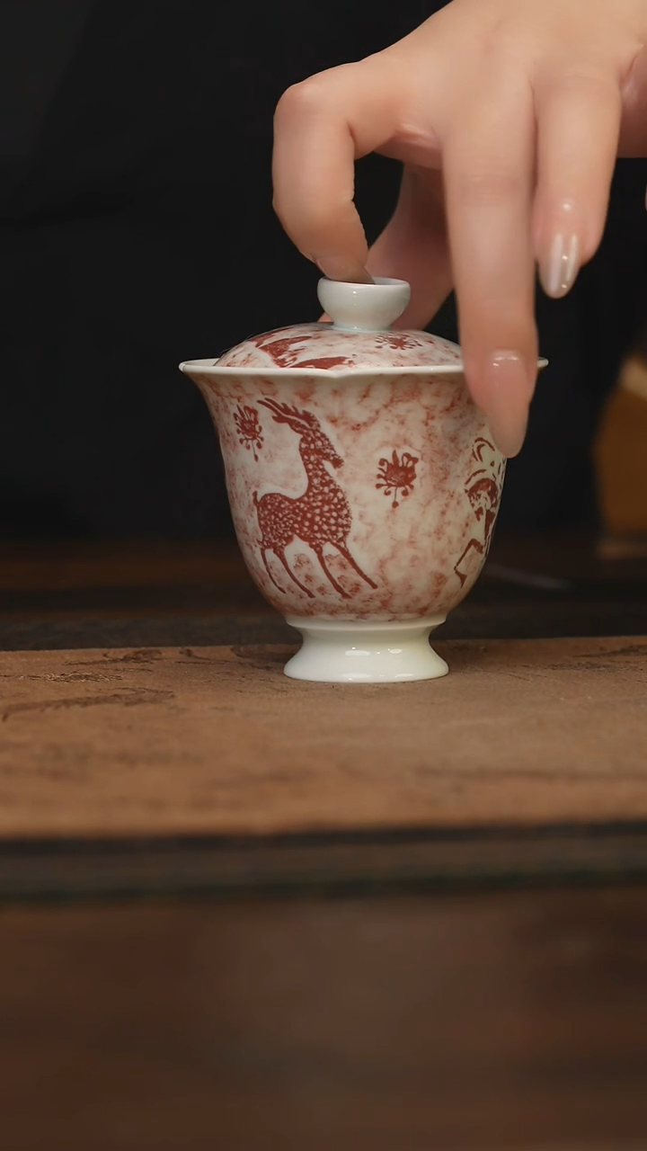 杯柴窑青花破价福利