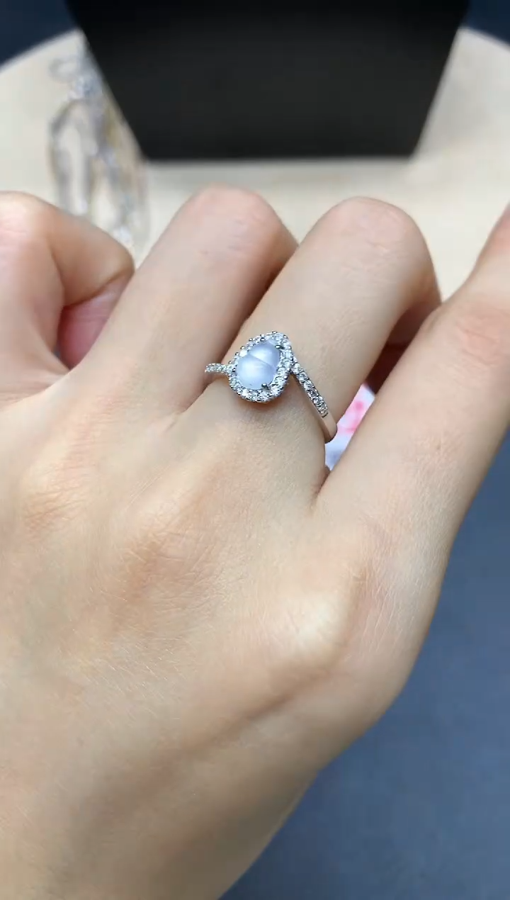 【闪购商品】翡翠戒指银S925镶嵌葫芦【多样性发其一】