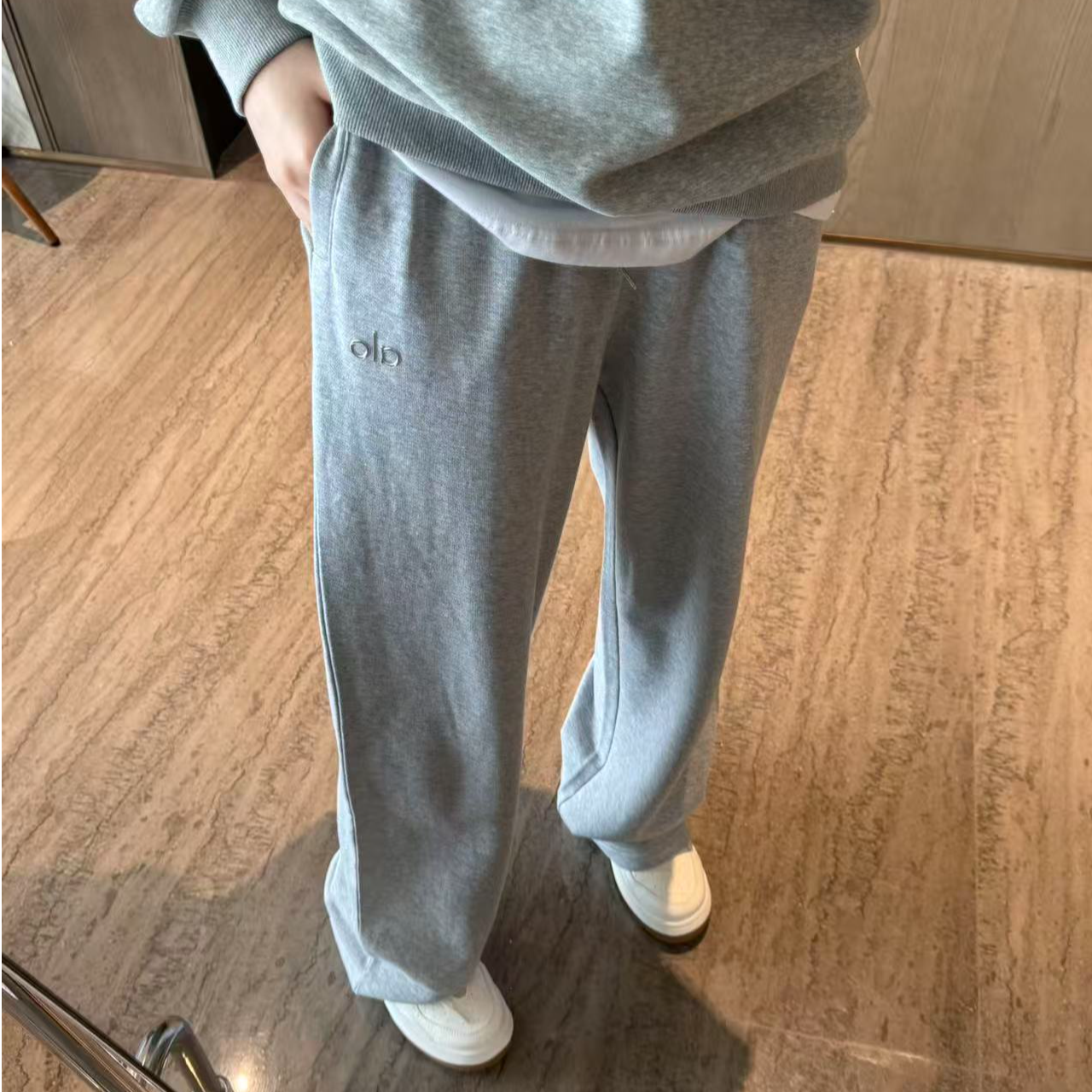 AL百搭直筒运动长裤