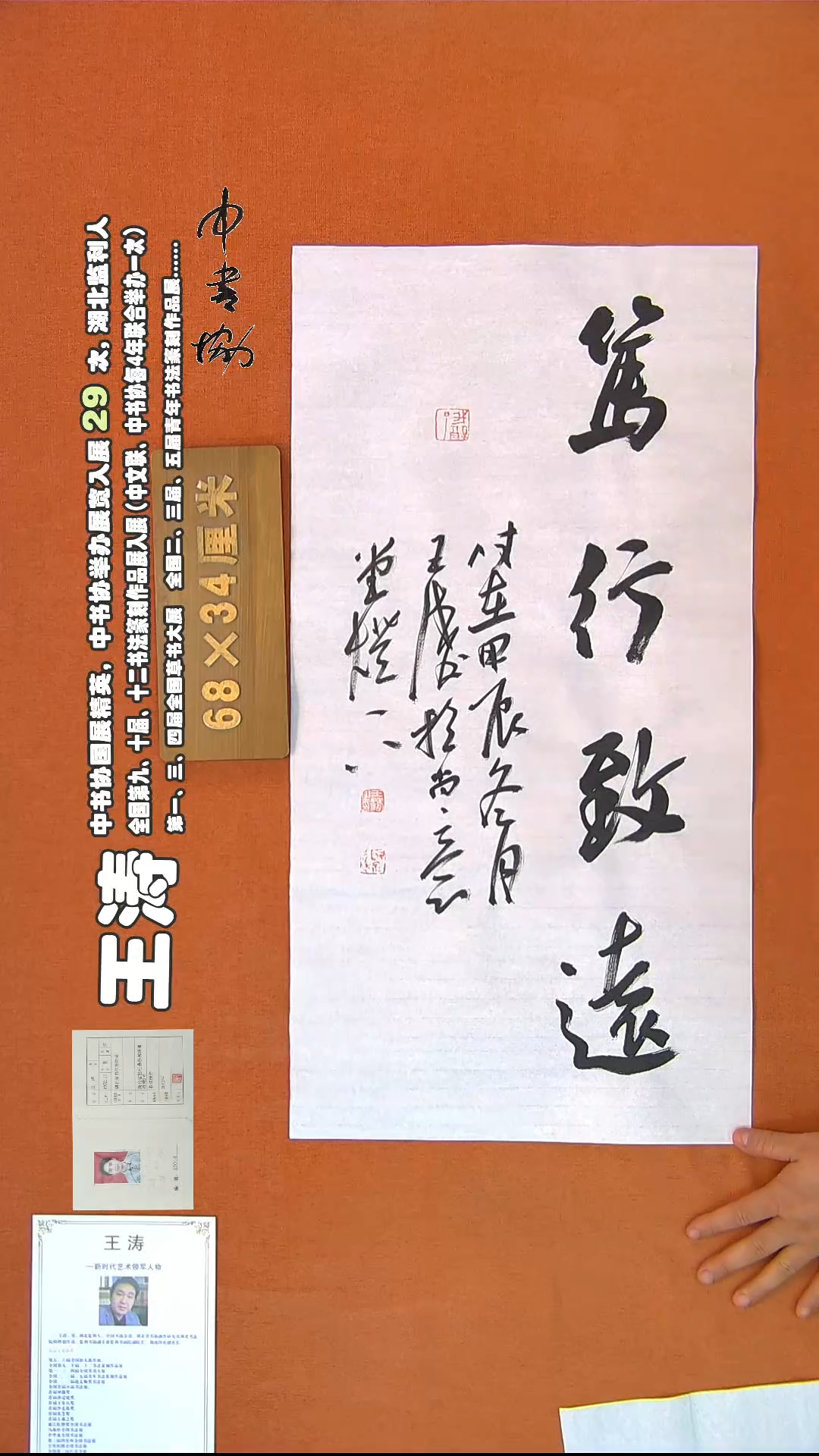 【闪购商品】书法129王涛书法作品