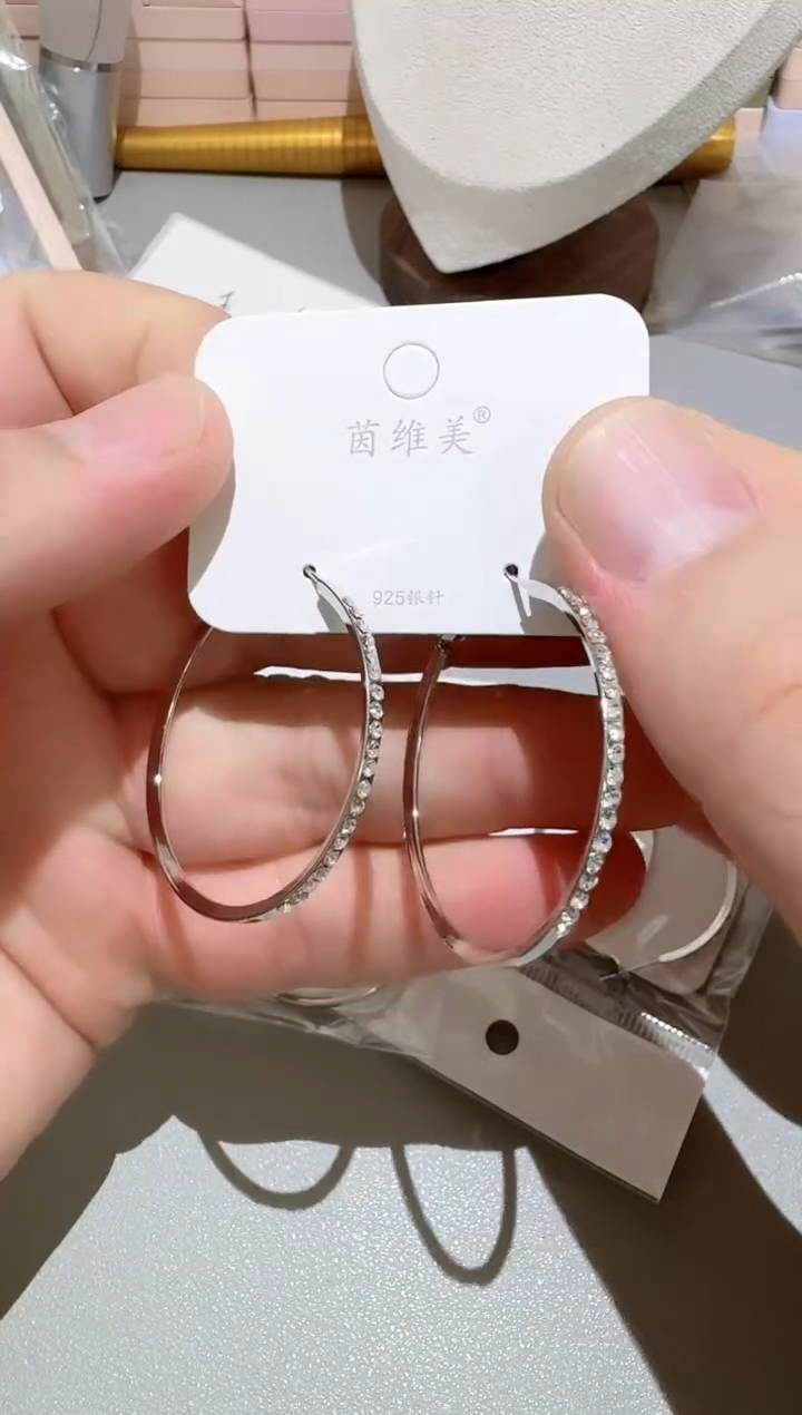 铜合金合成立方氧化锆925银B56