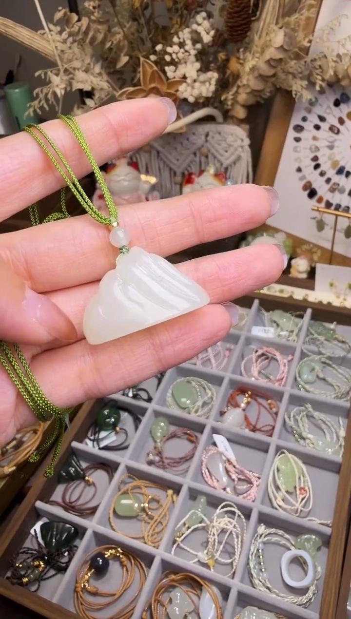 水晶摆件未镶嵌项链