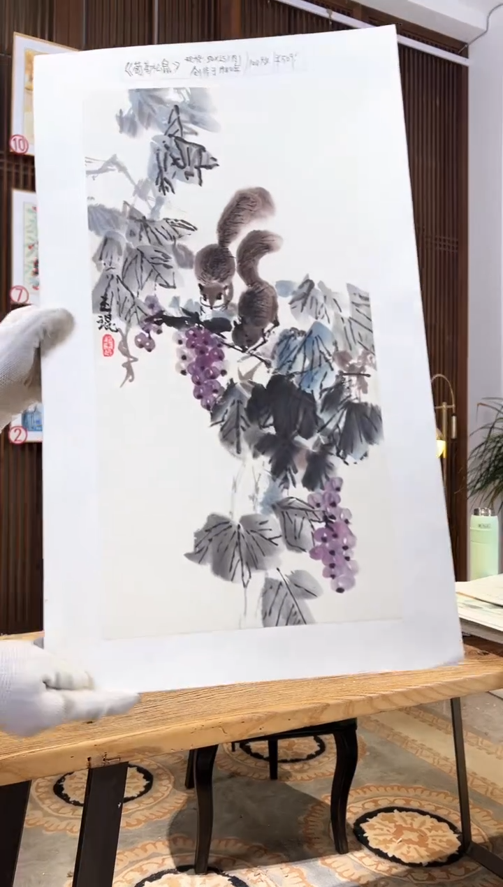 版画版画耿玉琨名章限量版画S