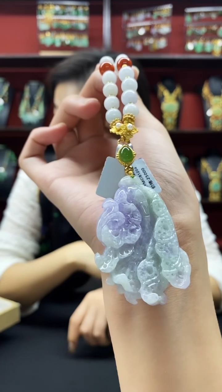 颈饰未镶嵌翡翠翡翠吊坠