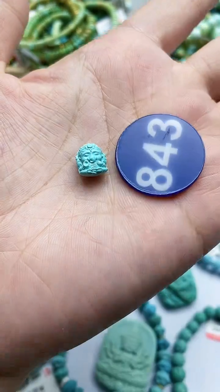 【闪购商品】绿松石雕刻件未镶嵌843