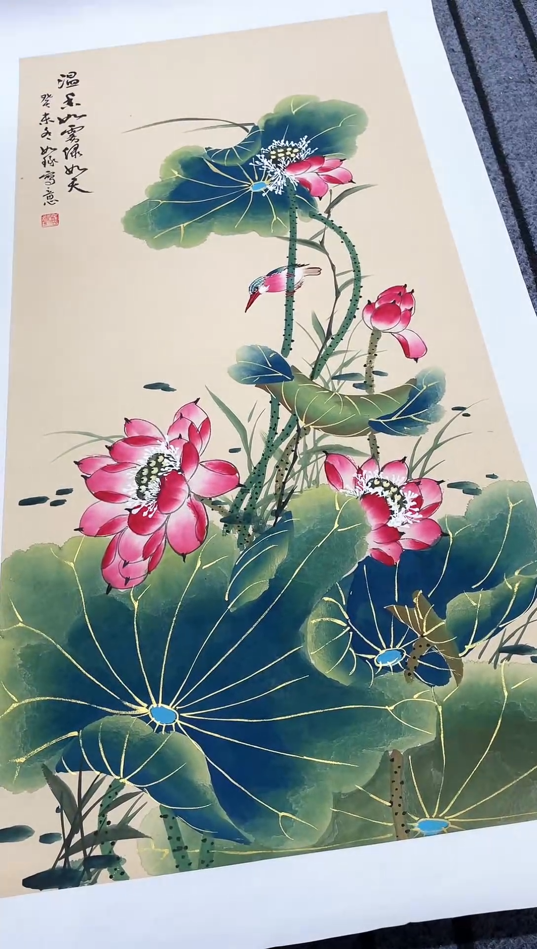 精品国画花鸟作品