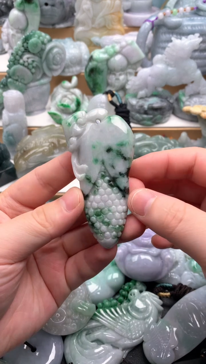 吊坠(不含链)未镶嵌翡翠1