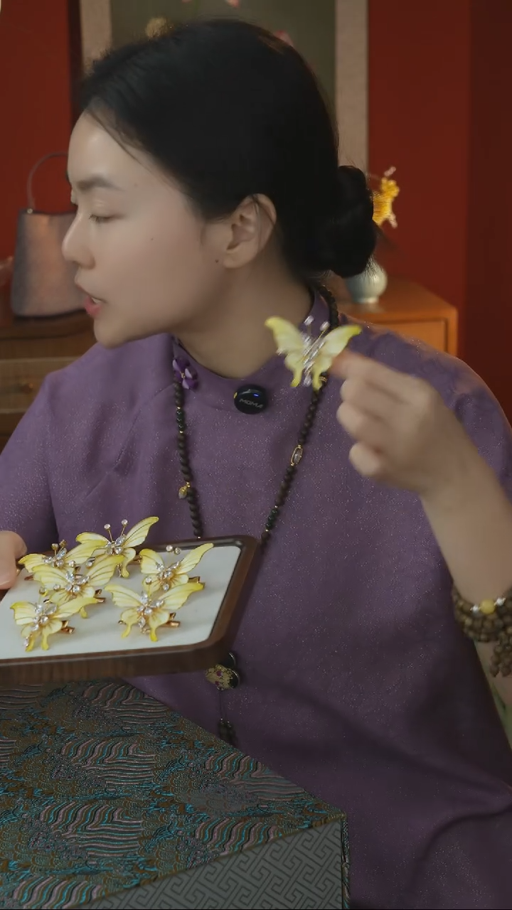 刺绣纯手工非遗国风饰品