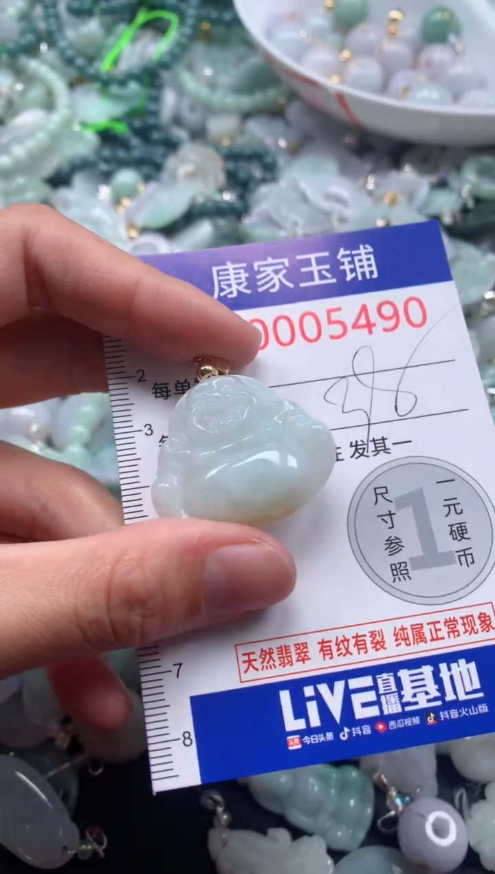 颈饰未镶嵌翡翠5490