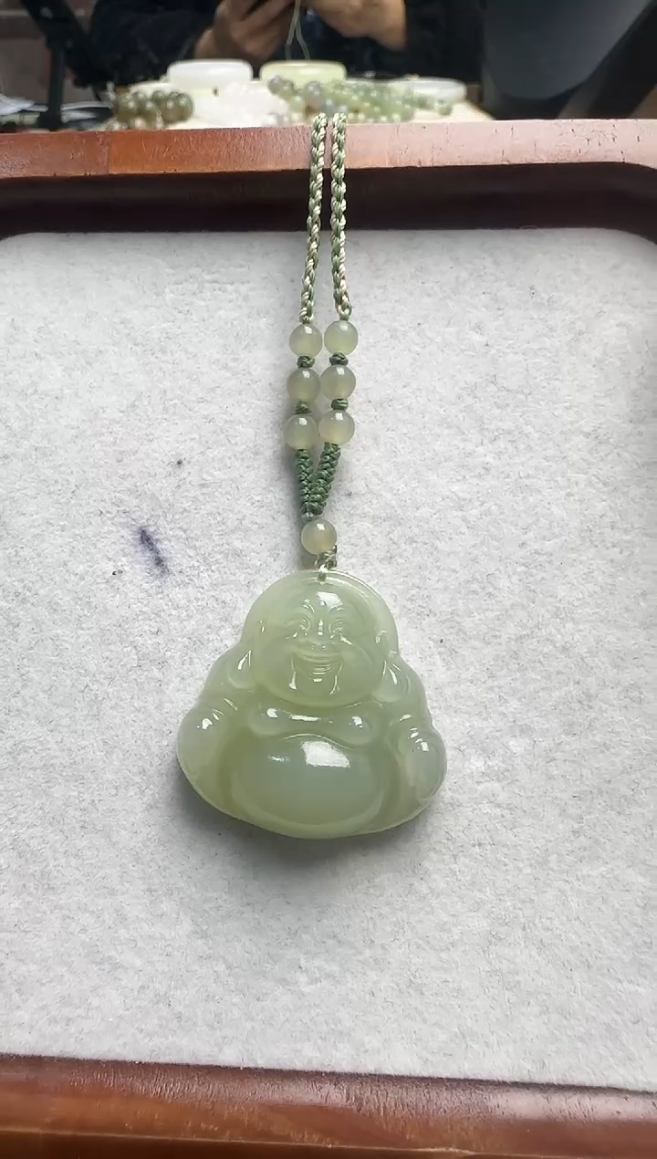 颈饰未镶嵌和田玉随****8佛公