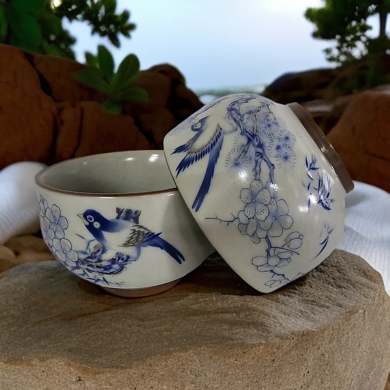 ZH2239喜上眉梢铜钱主人杯D