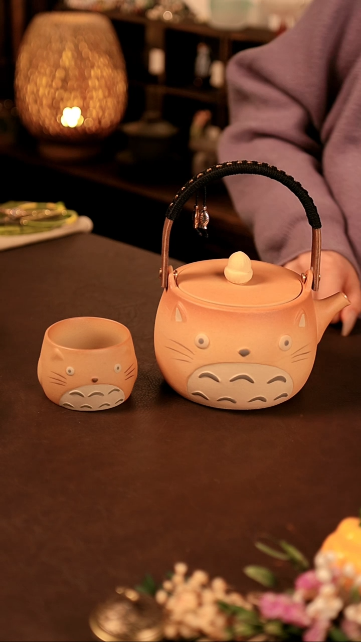 【闪购商品】闪购冲冲冲 福利龙猫提梁壶