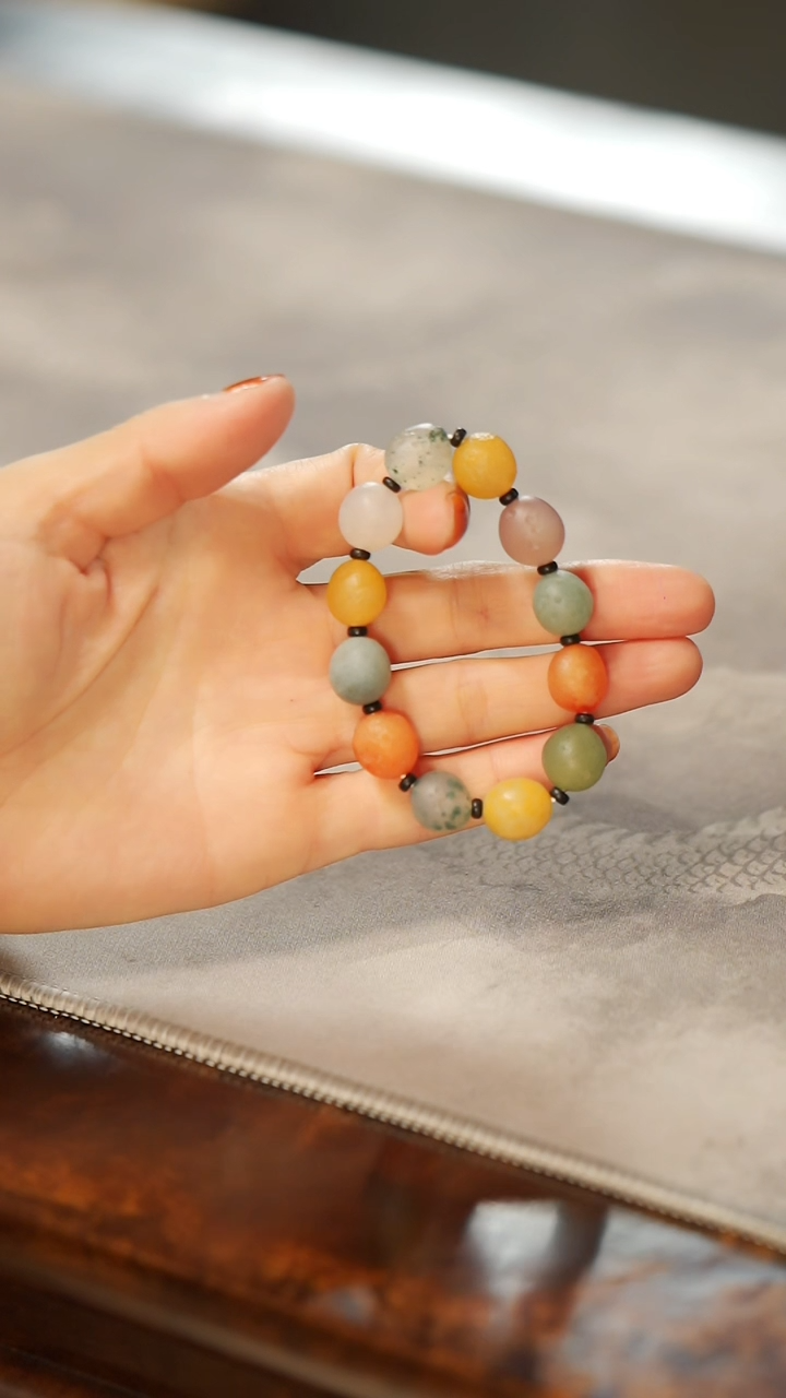 【闪购商品】玛瑙手链未镶嵌526阿拉善早期手串