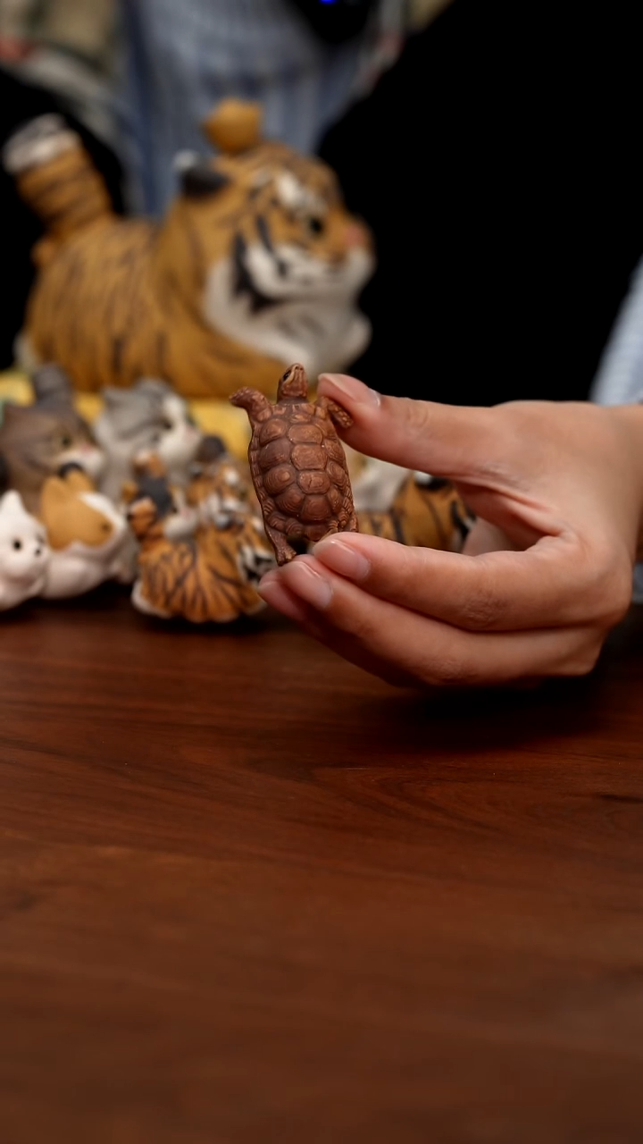 紫砂摆件富甲一方