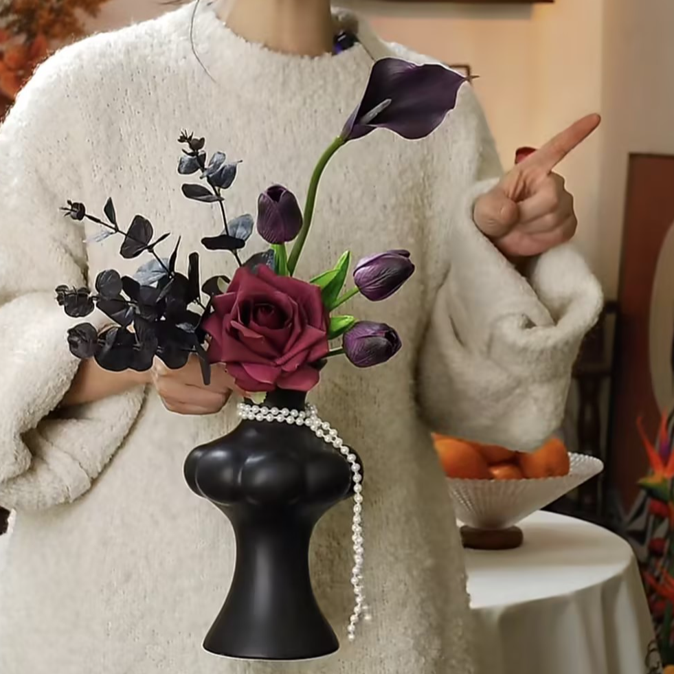 云晓·仿真花假花餐桌花高级感高档家居装饰摆设