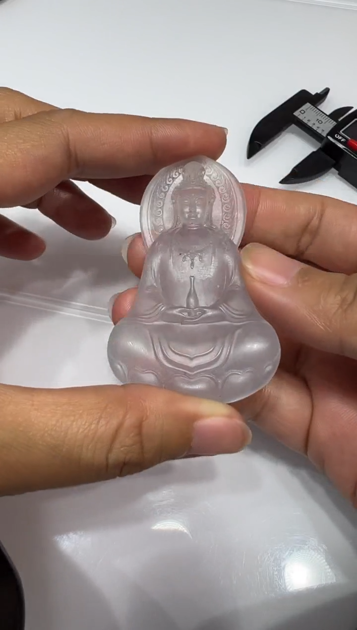 定制翡翠未镶嵌观音