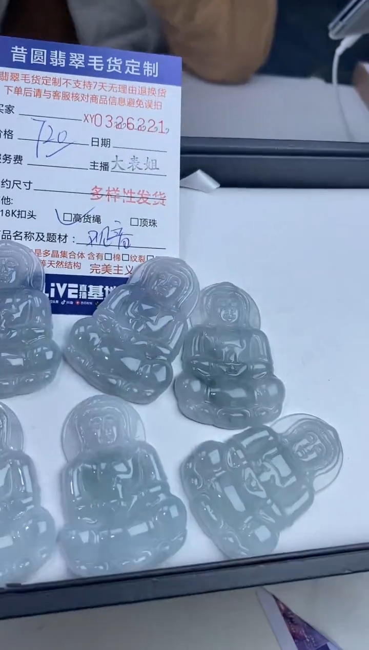 【闪购商品】翡翠颈饰未镶嵌多样性发其一326221