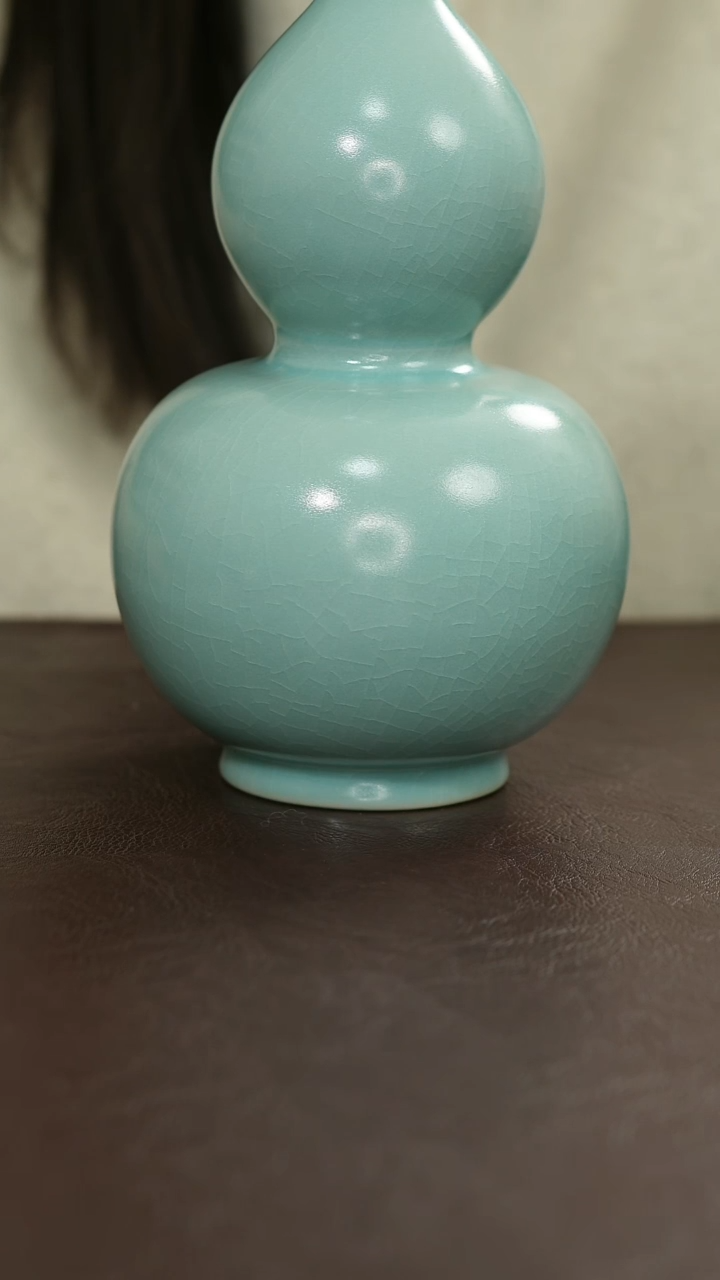 摆件陶原矿原釉汝宋汝瓷