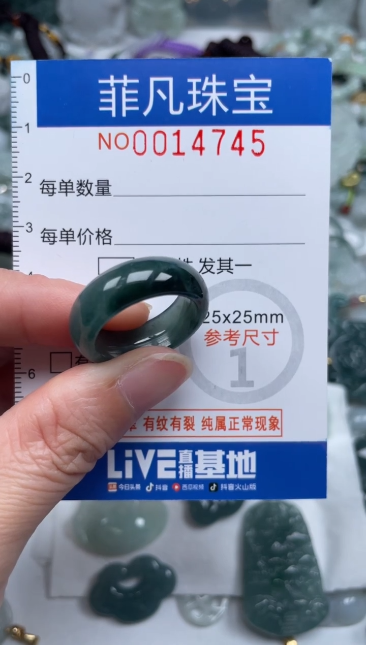 颈饰未镶嵌翡翠14745