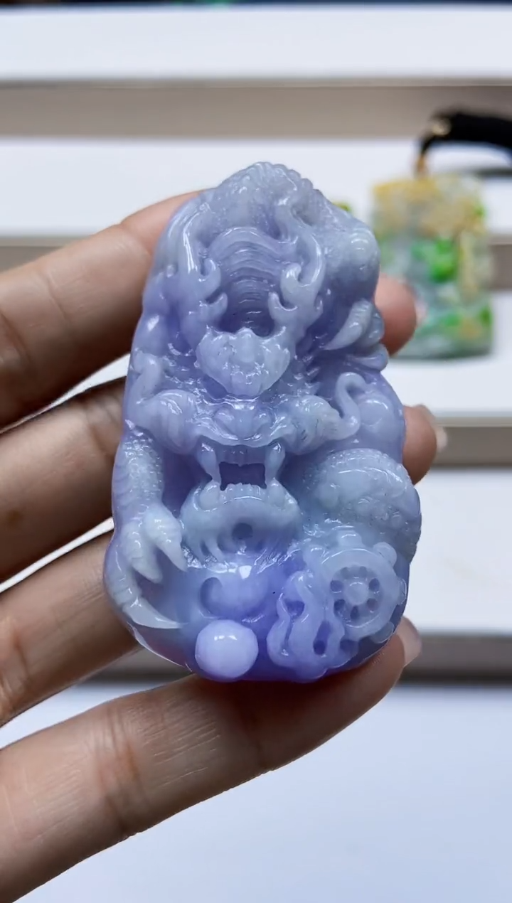 颈饰未镶嵌翡翠翡翠A货
