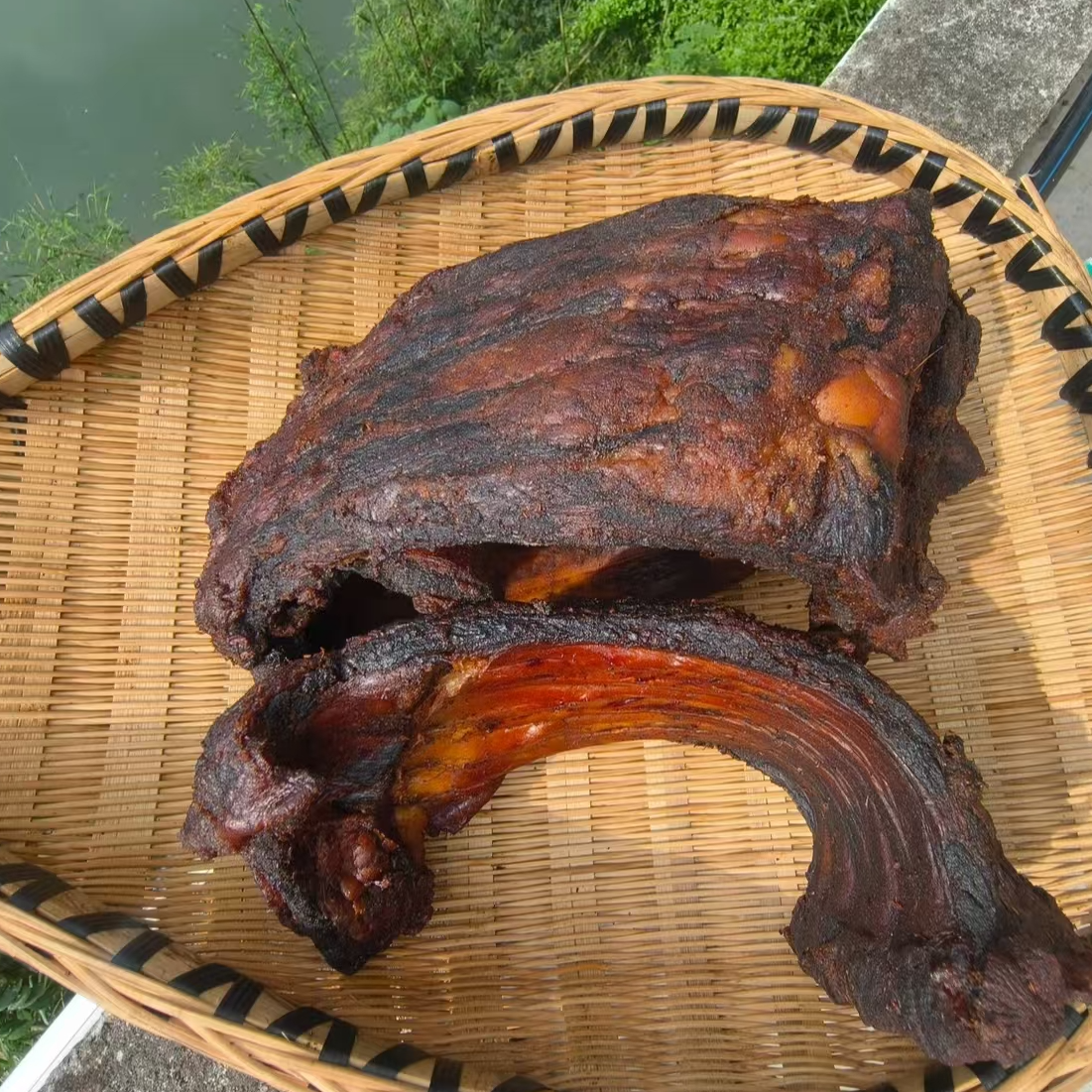 任聪聪现称农家烟熏排骨