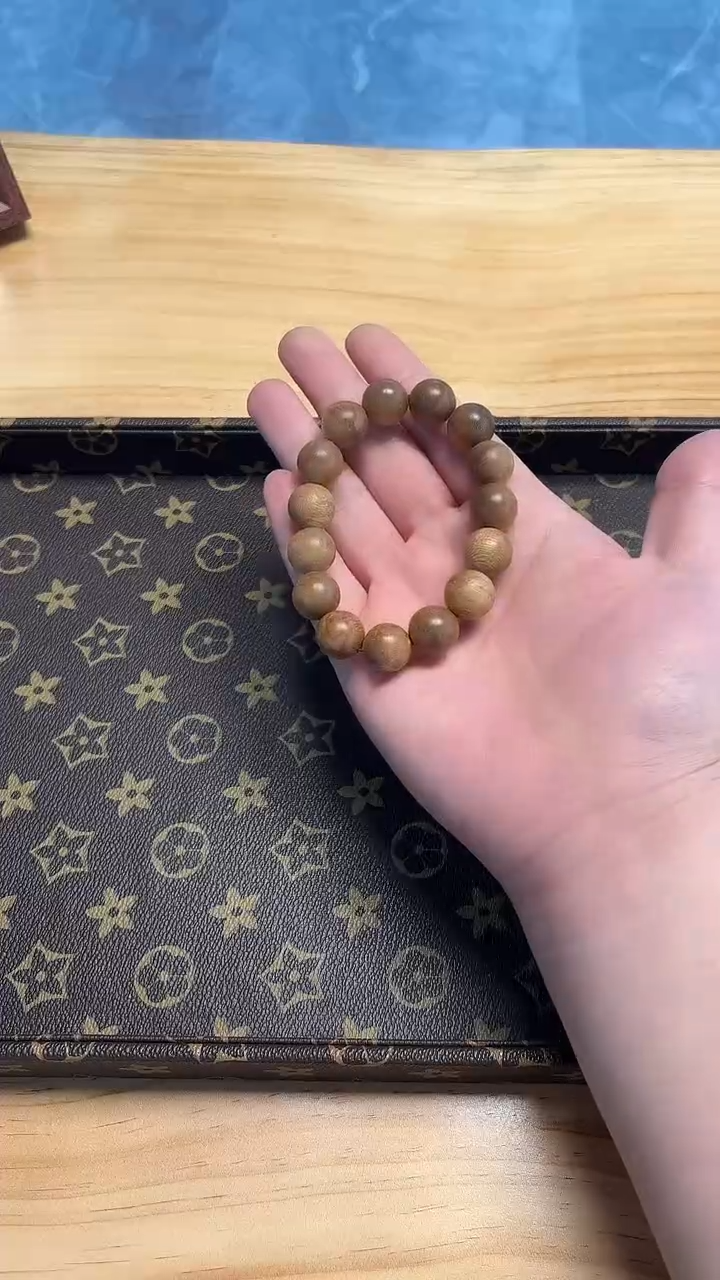 【闪购商品】沉香吊坠天然野加里曼丹红土1.4单圈11g+