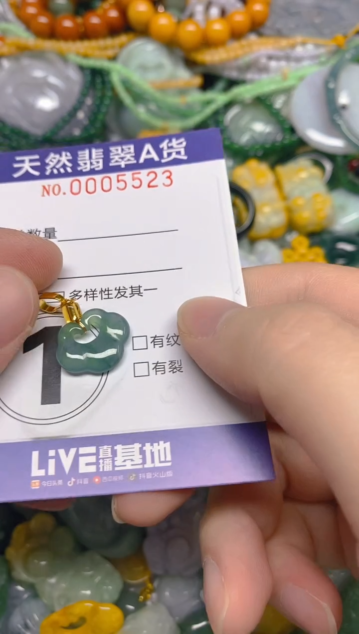 颈饰未镶嵌翡翠0005523