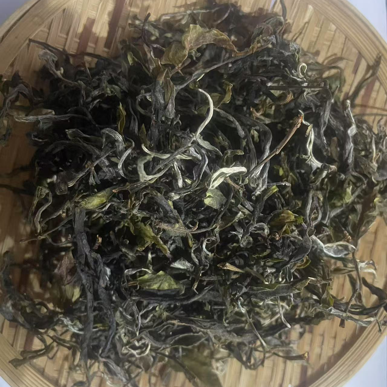 麻栗坡2025年高杆  普洱茶生茶散茶100克