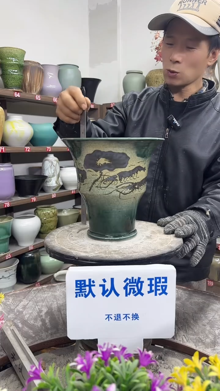 12-31-高21口21瑕-花盆