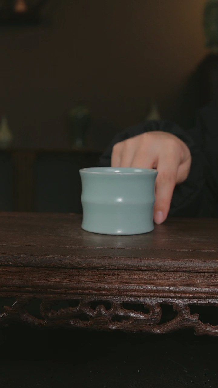 【闪购商品】其他王国奇手工仿古竹节杯  印章