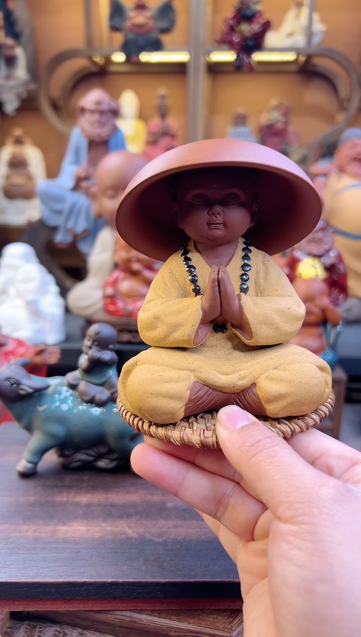 紫砂茶宠器闵紫砂茶宠摆件