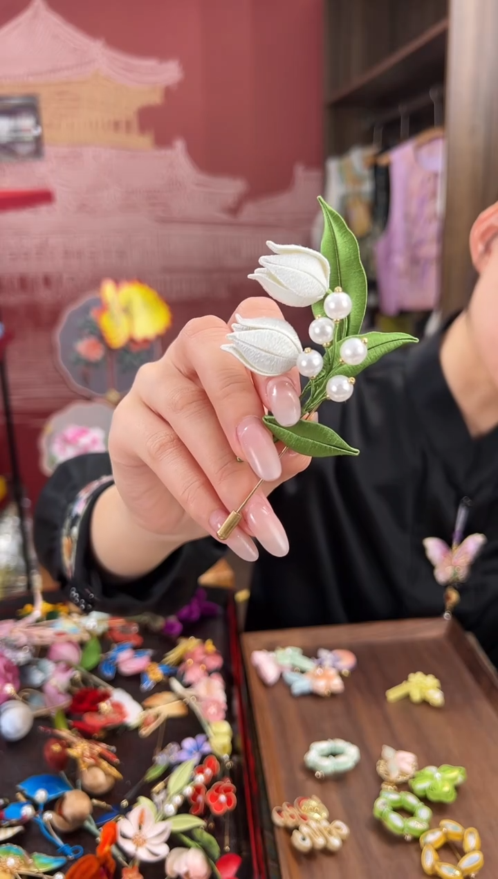 【闪购商品】刺绣苏绣世家非遗手工（胸针）  