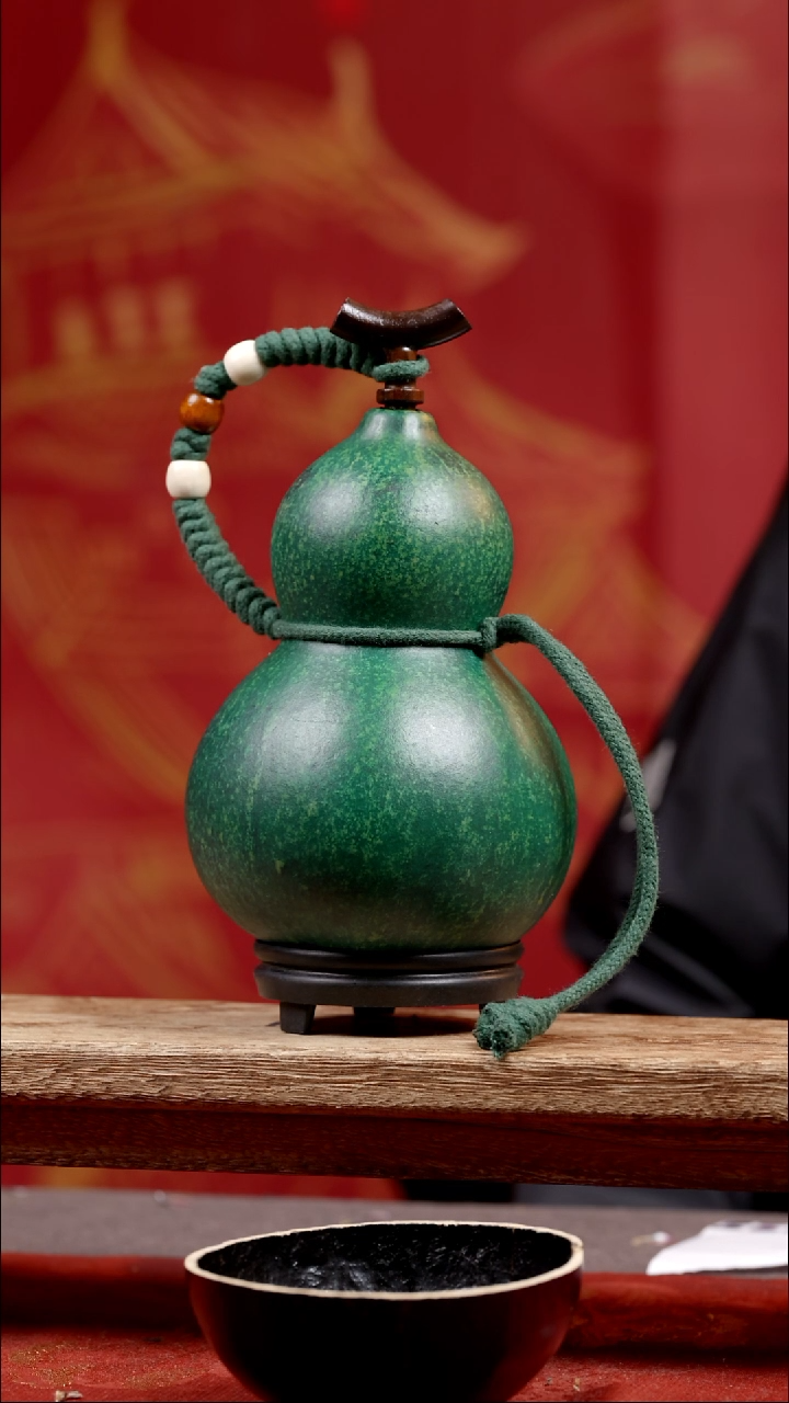 577尾货款大漆精品葫芦500ml