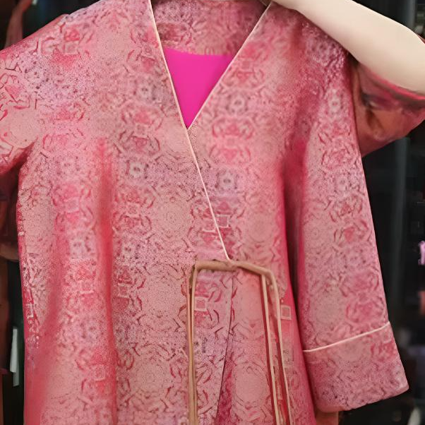 孤品成衣链接 100分桑蚕丝香云纱红云纱重锻新中式