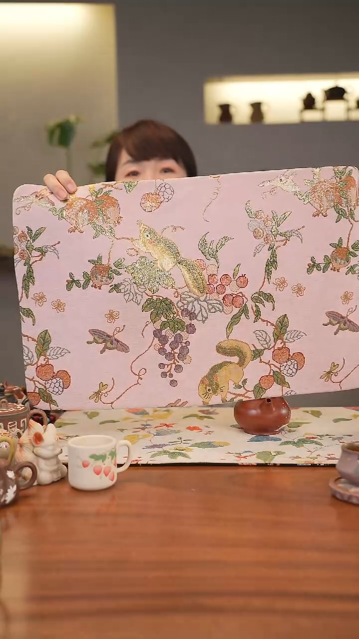 茶壶紫砂粉丝属你最美茶席58-31cm