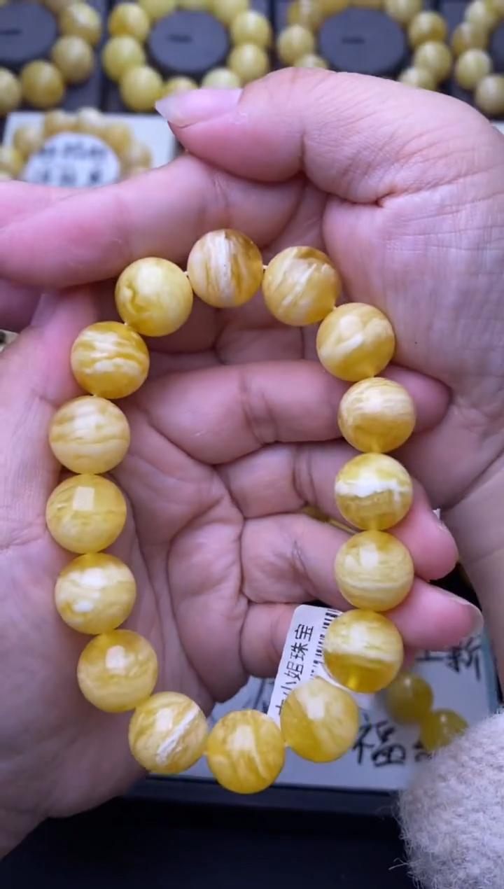 裸石琥珀未镶嵌大小姐珠宝严选52