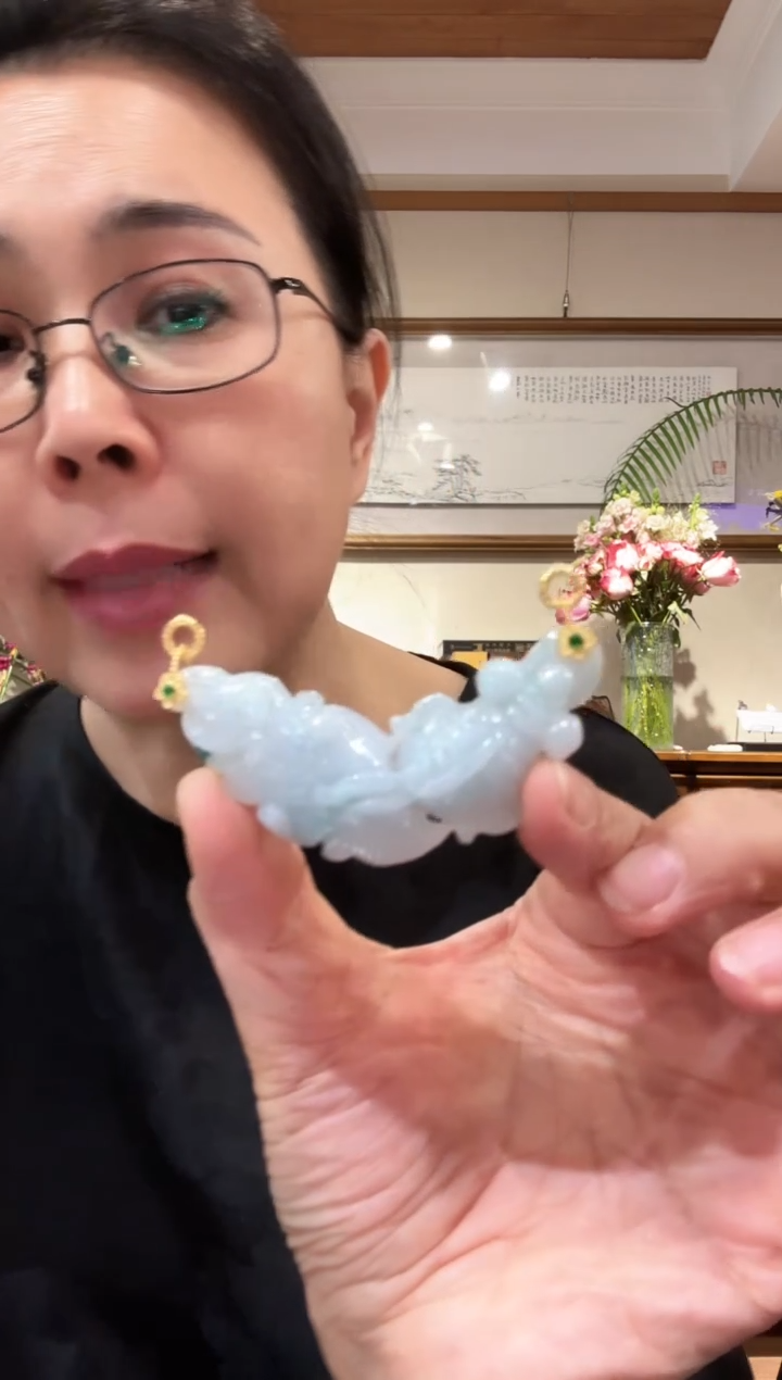 【闪购商品】翡翠颈饰未镶嵌国风