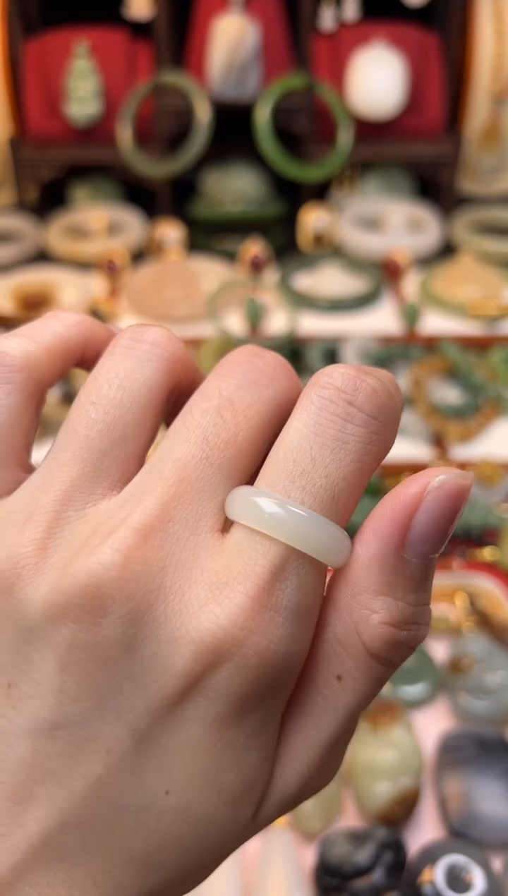 【闪购商品】和田玉戒指未镶嵌1314