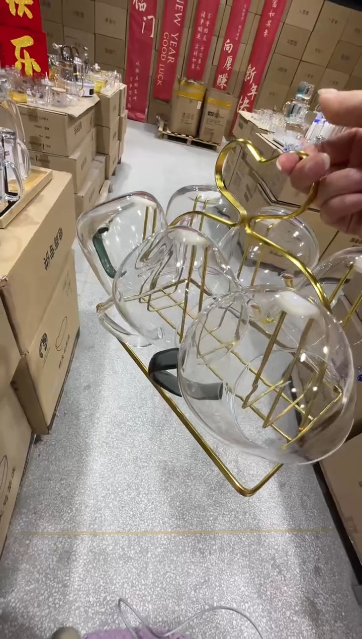 【闪购商品】玻璃无盖款直播专属6+杯架