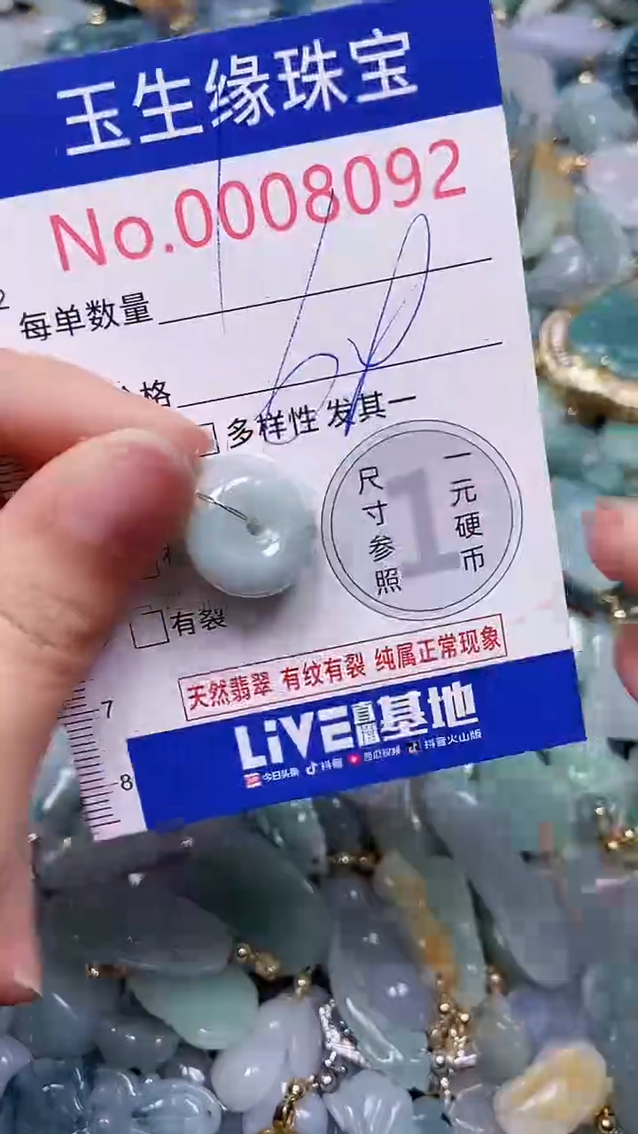 【闪购商品】翡翠颈饰未镶嵌闪购00008092